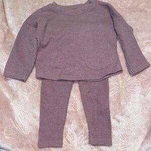 Long sleeve shirt and pants